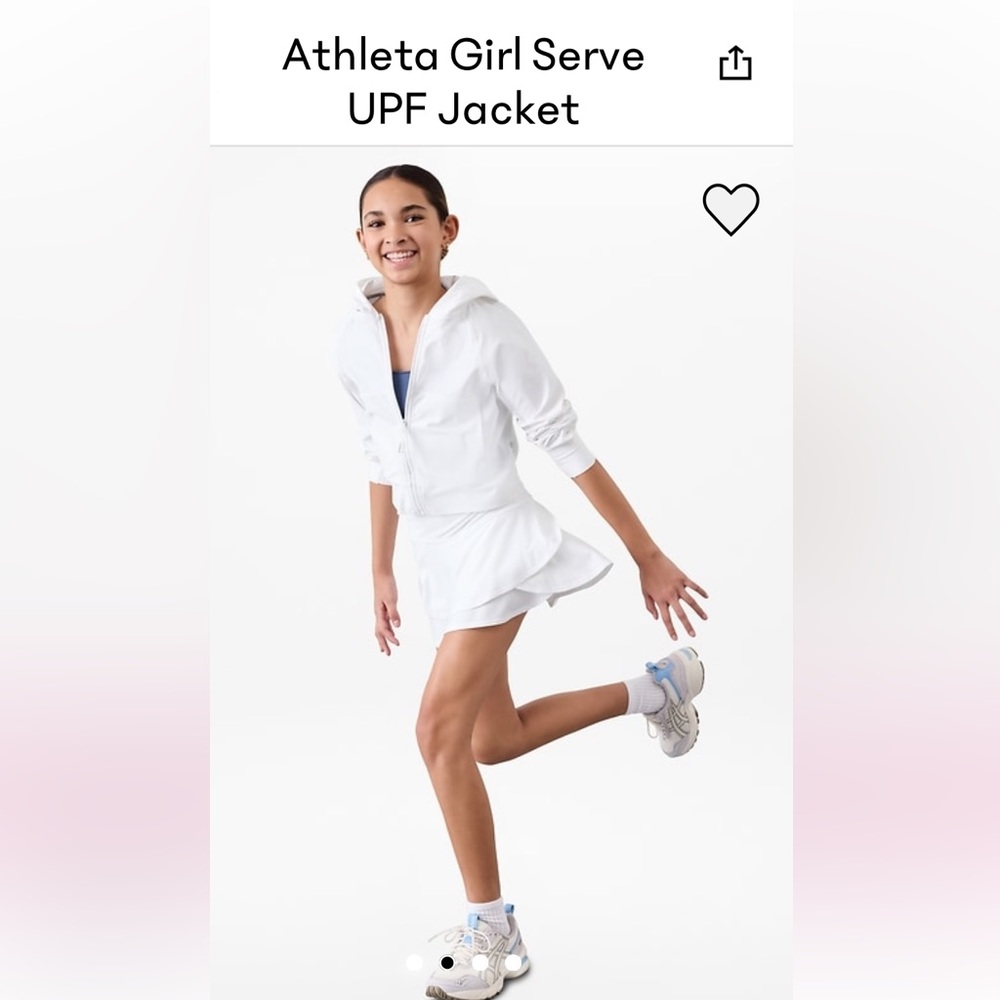 Athleta Vibrant Pink Serve UPF Jacket